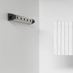 Brabantia suszarka na pranie 22 m ścienna stal mat 385766