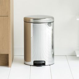 Brabantia NewIcon kosz na śmieci 20 l pedałowy stal polerowana 113987