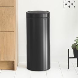 Brabantia Touch Bin New kosz na śmieci 30 l czarny mat 115301