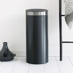 Brabantia Touch Bin kosz na śmieci 30 l chrom-czarny 115448