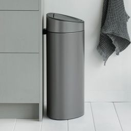 Brabantia Touch Bin New kosz na śmieci 40 l grafit 114908