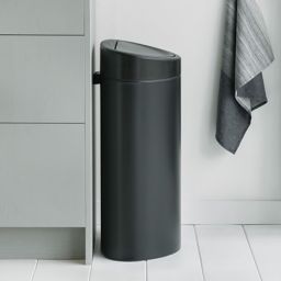 Brabantia Touch Bin New kosz na śmieci 40 l czarny mat 114946