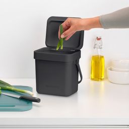 Brabantia Sort & Go kosz na śmieci 3 l szary 209888