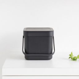 Brabantia Sort & Go kosz na śmieci 6 l szary 109720