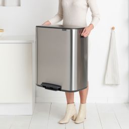 Brabantia Bo pojemnik na odpady 60 l pedałowy stal mat FPP 211324