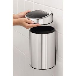 Brabantia Touch Bin kosz na śmieci 3 l stal polerowana 363962