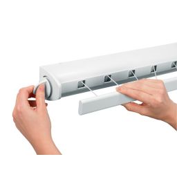 Brabantia suszarka na pranie 22 m ścienna biała 385728