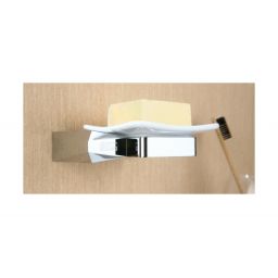 Art Platino Rok mydelniczka naścienna chrom/biały ROK-87070