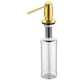 Blue Water dozownik do płynu 200 ml blatowy złoty