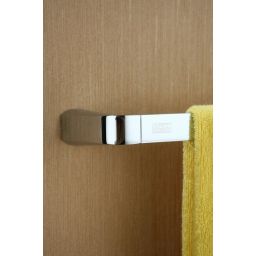 Art Platino Emira wieszak na ręczniki pojedynczy chrom EMI-85020