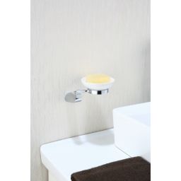 Art Platino Emira mydelniczka naścienna chrom/porcelana EMI-85070