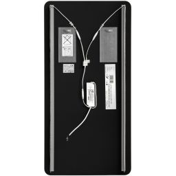 Comad Diana lustro 40x80 cm prostokątne z oświetleniem LUSTRO LED DIANA