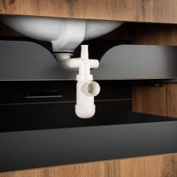 Comad Preloc syfon z korkiem czarny SYFON PRELOC 400 BLACK