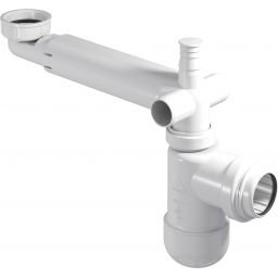 Comad Preloc syfon do umywalki butelkowy biały SYFON PRELOC 330