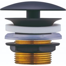 Duravit korek do umywalki czarny mat 0050244600