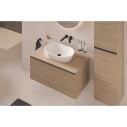 Duravit korek do umywalki czarny mat 0050244600