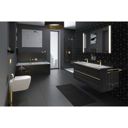 Duravit Starck T uchwyt na papier toaletowy złoty 0099403400