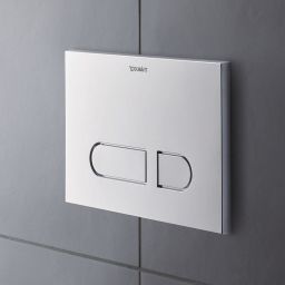 Duravit DuraSystem A1 przycisk spłukujący do WC chrom WD5001021000