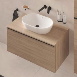 Duravit korek do umywalki czarny mat 0050244600