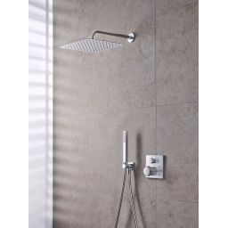 Duravit deszczownica 20 cm kwadratowa chrom UV0660030010