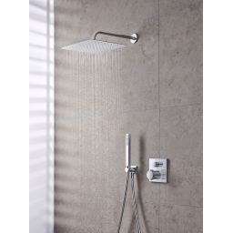 Duravit deszczownica 20 cm kwadratowa chrom UV0660030010