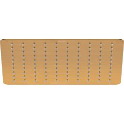 Duravit deszczownica 30 cm kwadratowa brąz szczotkowany UV0660031004