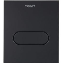 Duravit DuraSystem przycisk spłukujący do pisuaru czarny mat WD5004031000