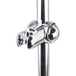 Duschy uchwyt prysznicowy przesuwny do drążka chrom 106-90