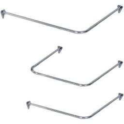 Duschy Kombi drążek zasłony prysznicowej regulowany chrom 673-90