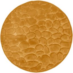 Duschy Bellarina dywanik łazienkowy 60x60 cm okrągły złoty 767-41