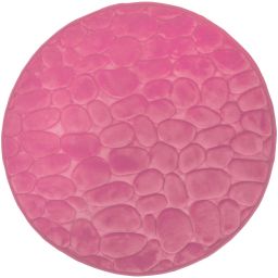 Duschy Bellarina dywanik łazienkowy 60x60 cm okrągły różowy 767-86