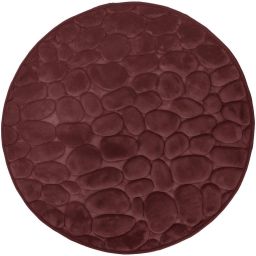 Duschy Bellarina dywanik łazienkowy 60 cm okrągły kasztanowy 767-89