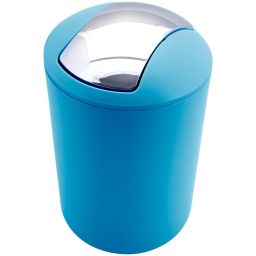 Duschy Simply kosz na śmieci 6 l turkusowy 864-29