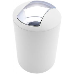 Duschy Simply kosz na śmieci 6 l biały 860-09