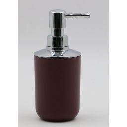 Duschy Simply dozownik do mydła 350 ml stojący kasztanowy 865-06