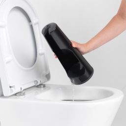 Brabantia ReNew szczotka toaletowa stojąca czarny mat 108587