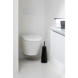 Brabantia ReNew szczotka toaletowa stojąca czarny mat 108587