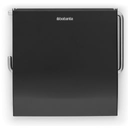 Brabantia ReNew uchwyt na papier toaletowy czarny mat 108600