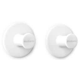 Brabantia ReNew haczyk na ręcznik 2 szt biały 280344