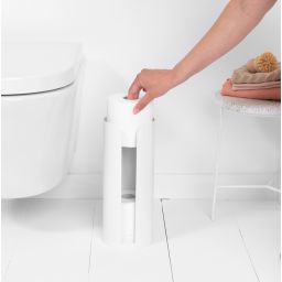 Brabantia ReNew pojemnik na papier toaletowy stojący biały 280528