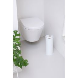 Brabantia ReNew pojemnik na papier toaletowy stojący biały 280528