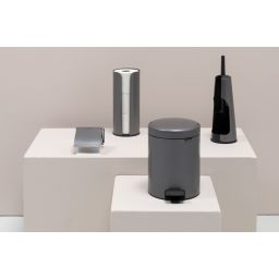 Brabantia ReNew pojemnik na papier toaletowy stojący szary 280542