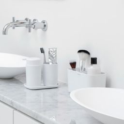 Brabantia ReNew zestaw akcesoriów łazienkowych 3w1 biały 280382