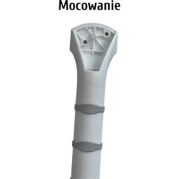 Etac Grab uchwyt 60 cm dla niepełnosprawnych biały 80210044