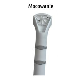 Etac Grab uchwyt 40 cm dla niepełnosprawnych kątowy biały 80210046