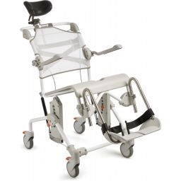 Etac Swift Mobil Tilt 2 wózek inwalidzki z funkcją toalety biały 80229410