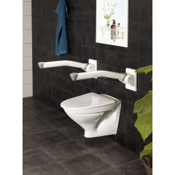 Etac Rex poręcz 60 cm ułatwiająca korzystanie z toalety biała 81705010