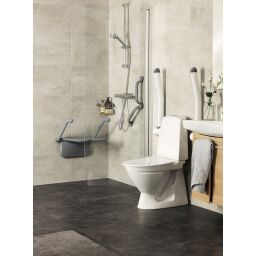 Etac Rex poręcz 60 cm ułatwiająca korzystanie z toalety biała 81705010