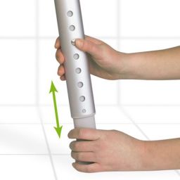 Etac Edge siedzisko prysznicowe stojące szary wulkaniczny 81801010