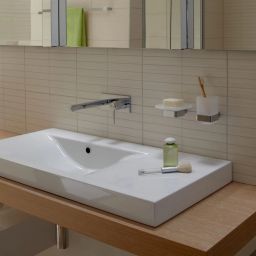 Emco Loft kubek do mycia zębów chrom/szkło satynowane 052000100